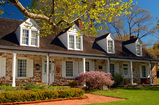 Oakland, NJ, USA May 7, 2007 The Historic Van Allen House in Oakland, New Jersey, once served as George Washington's headquarters during the American Revolution