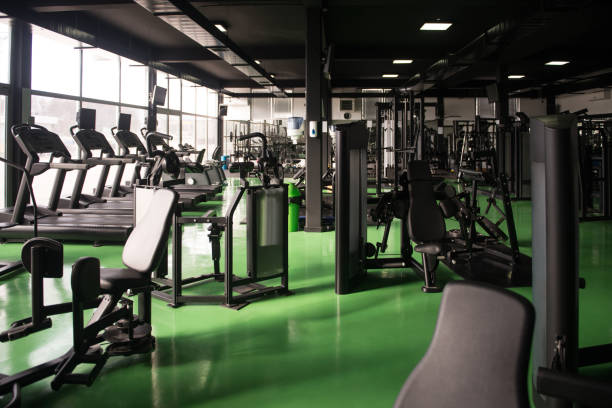 istock Gym With No People Interior 1203030349