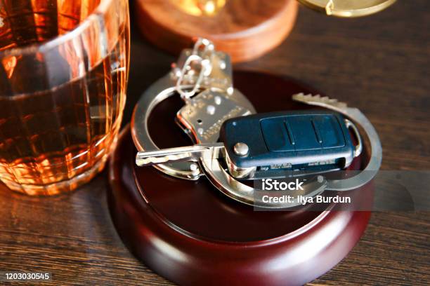 Drinking Alcohol On Driving Ability Stock Photo - Download Image Now - Driving Under The Influence, Lawyer, Alcohol - Drink
