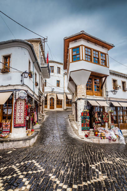 istock Gjirokaster Bazaar - Gjirokaster County, Albania 1203034092