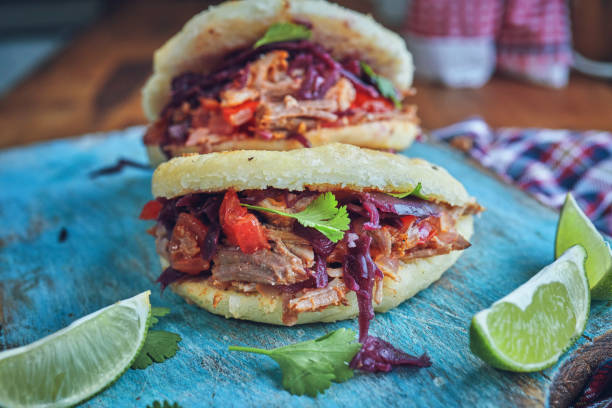 istock Venezuelan Arepas with Meat 1203034165