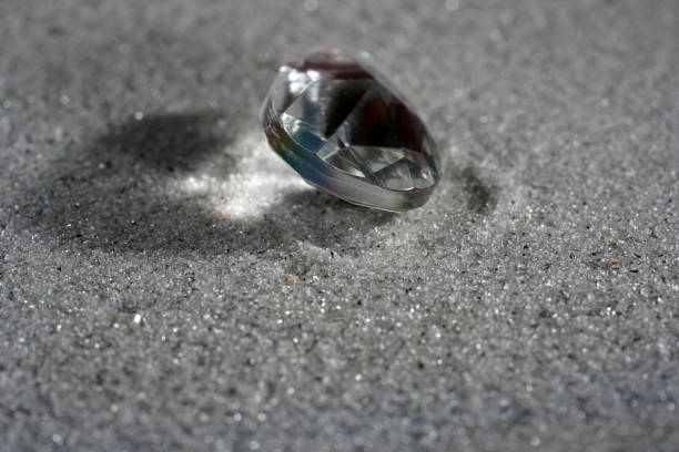 istock Sand photographed in the studio with color foils before the flash 1203037397