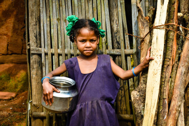Indian Rural girl posing for the camera