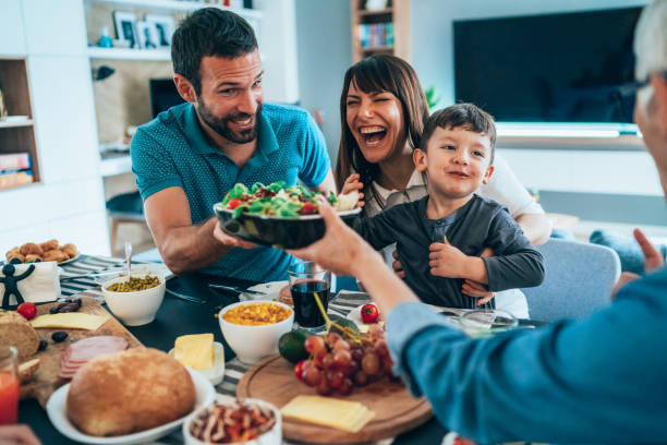 istock Family healthy brunch 1203043217