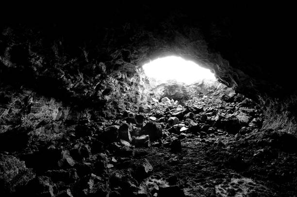 Castagnacupa, Umbria, Italia: Il fondo della Grotta del Chiocchio sul Pozzo dell'Anatra a meno 540 metri