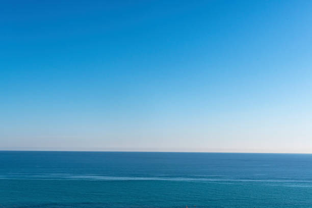 istock Clear sky and calm sea 1203045652