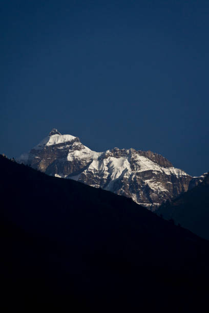 istock Mountains in the Himalayas with snow 1203048842
