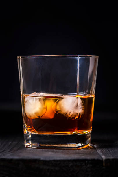 istock a glass of whiskey with ice 1203052206