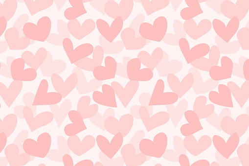 Vector Background With Hand Drawn Hearts For Valentines Day Cute Doodle  Design Stock Illustration - Download Image Now - iStock