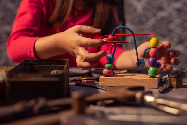 istock Creating new and interesting toys to play with in the workshop 1203066516