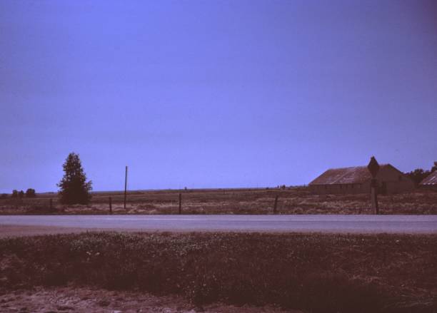 istock Brown Field Near Brown Mountain Under Blue Sky During Daytime 1203074584