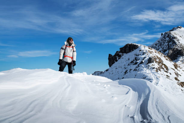 istock Winter Hiking In Mountain 1203078443