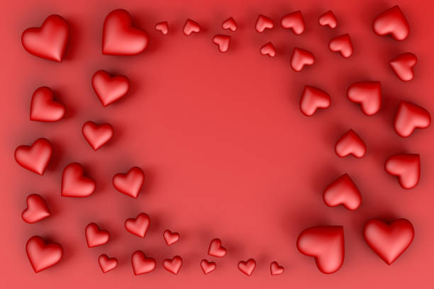 istock 3d rendering of Valentine's Day, concept 1203080932