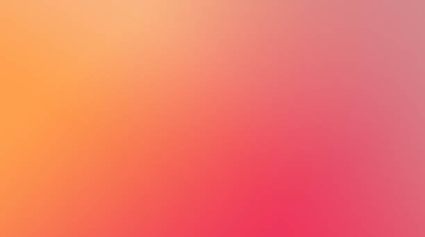 fondo de colores rosa, amarillo y naranja - gradiente de color fotos fotografías e imágenes de stock