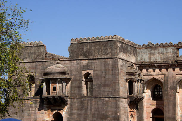 istock Closer View of Hindola Mahal, Mandu 1203086878