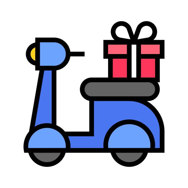 630+ Christmas Motorcycle Stock Illustrations, Royalty-Free Vector ...