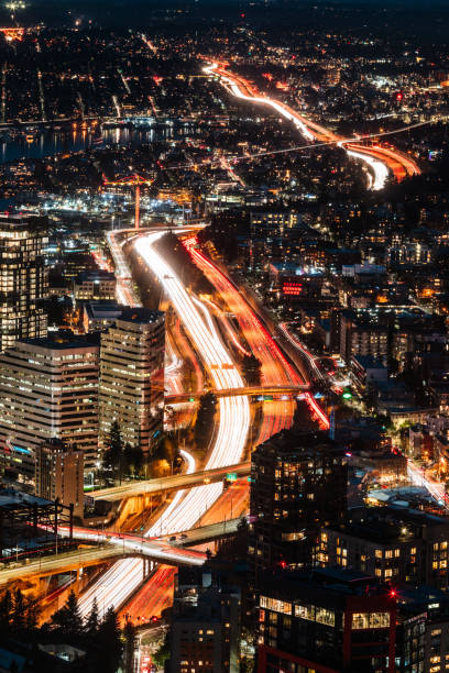 istock Downtown Seattle Washington Night City Skyline 1203106352