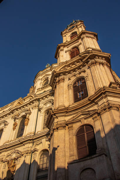 istock St. Nicholas Church at Old Town Square high tower 1203110971