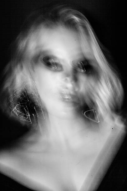 istock monochrome woman's portrait 1203113908