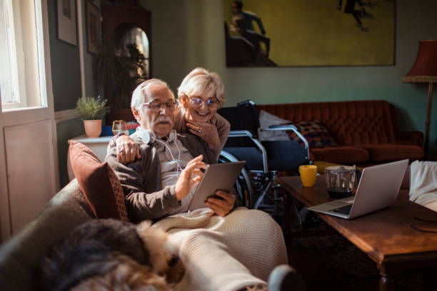 istock Senior Couple at Home 1203115850