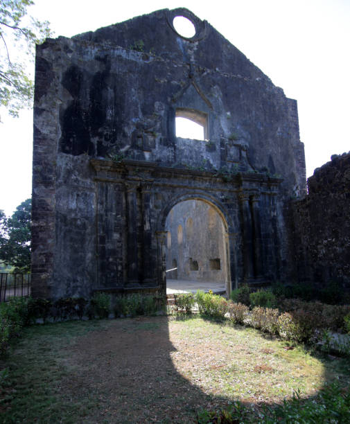 istock Ancient portuguese fort in Vasai, India 1203116693
