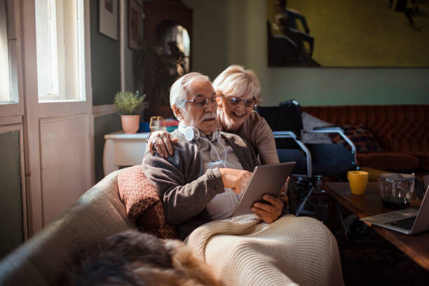 istock Senior Couple at Home 1203117057