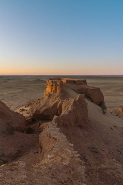 istock Scenic view of Gobi desert at sunset 1203126513