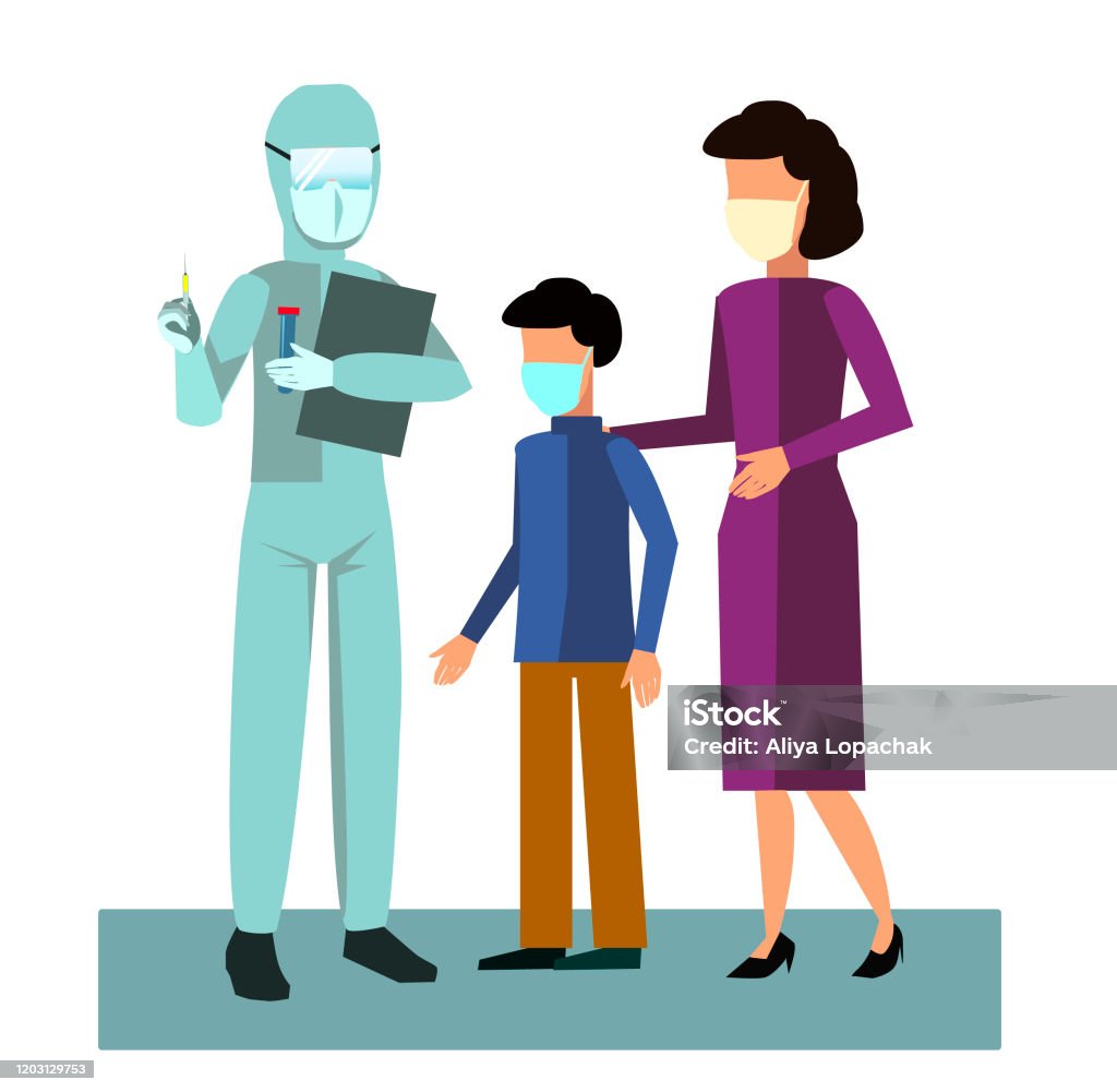 Bệnh Dịch Virus Corona Hình Ảnh Vector Bác Sĩ Đeo Mặt Nạ Bệnh Nhân ...