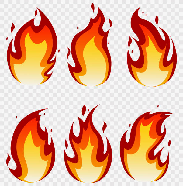 Emote Fire Vector 180+ Fire Emoticon Pictures Stock Illustrations, Royalty-Free Vector ...