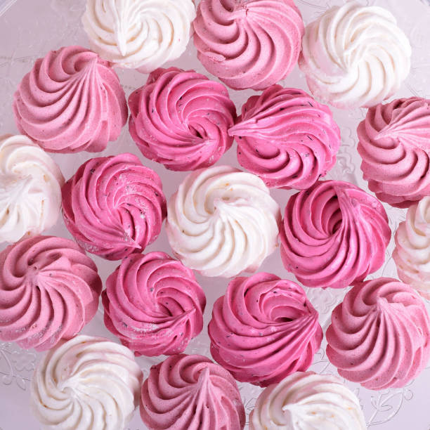 istock fruit marshmallows, pastry baked goods, sweets for breakfast 1203135662