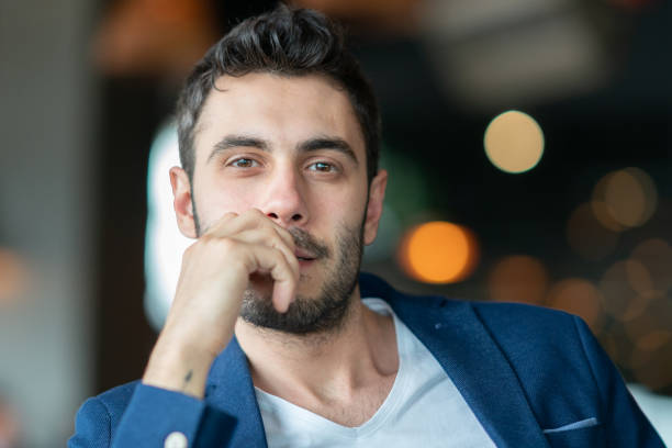 istock Portrait of a young man. 1203145562
