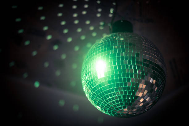 istock Shiny disco ball in a night club 1203147061
