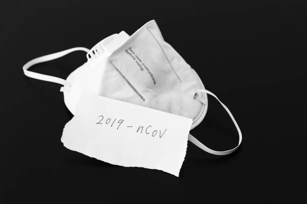N95 masks stock photos