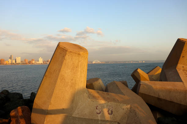 istock Durban coast from the harbour mouth 1203155666