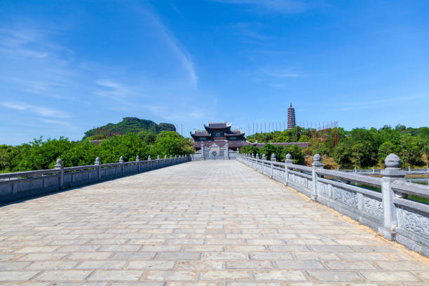istock Bai Dinh Pagoda - a large and beautiful temple complex in Ninh Binh, Vietnam 1203159200
