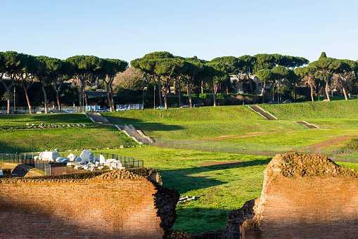 Circus Maximus is an ancient Roman chariot racing stadium and mass entertainment venue located in Rome, Italy.