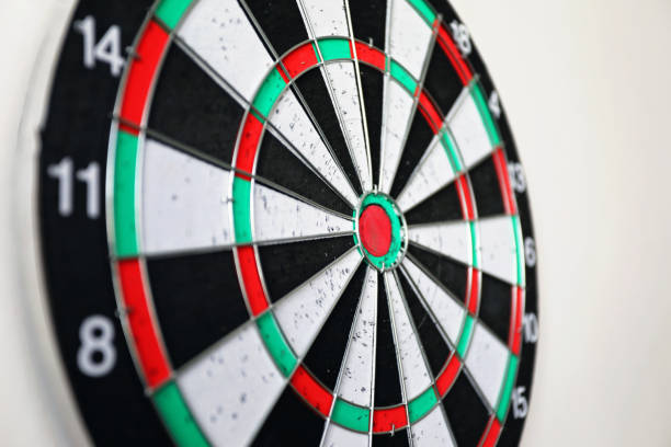 Dart in bull's eye