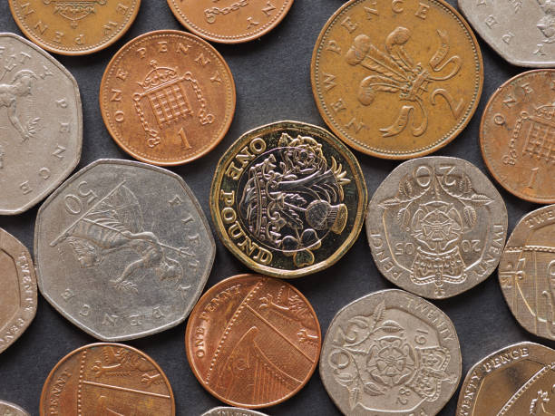 istock Pound coins, United Kingdom 1203165544