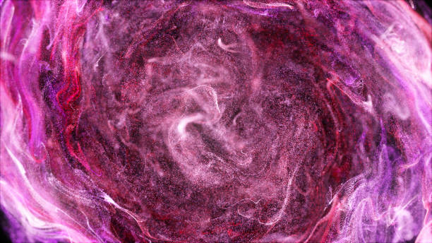 istock galaxy:Liquid shapes abstract holographic 3D wavy background 1203166637