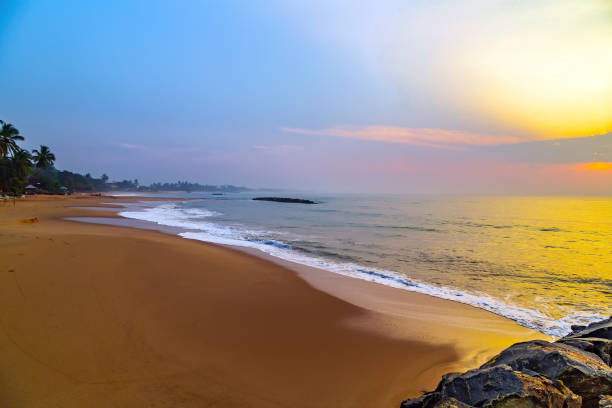 istock Palm Beach at sunset or sunrise 1203168281