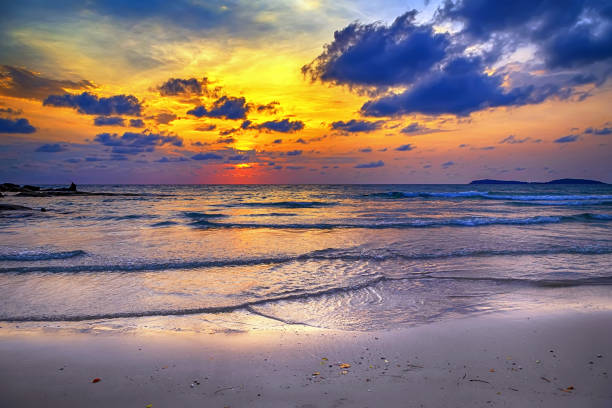 istock Sunrise Island Nature background 1203169359
