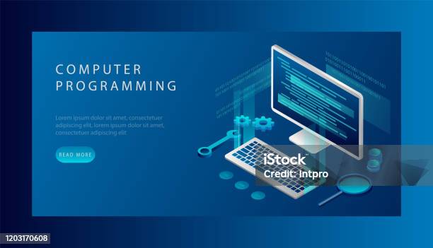 Computer Programming Concept Software Development And Programming ...
