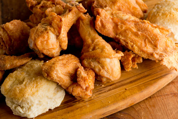 istock Fried Chicken, souther buttermilk fried chicken 1203173187