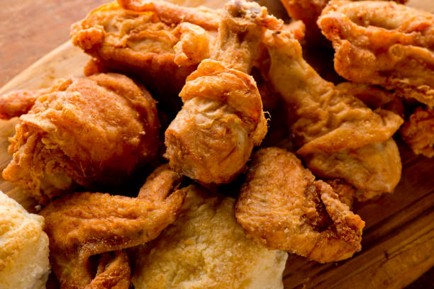 istock Fried Chicken, souther buttermilk fried chicken 1203173197