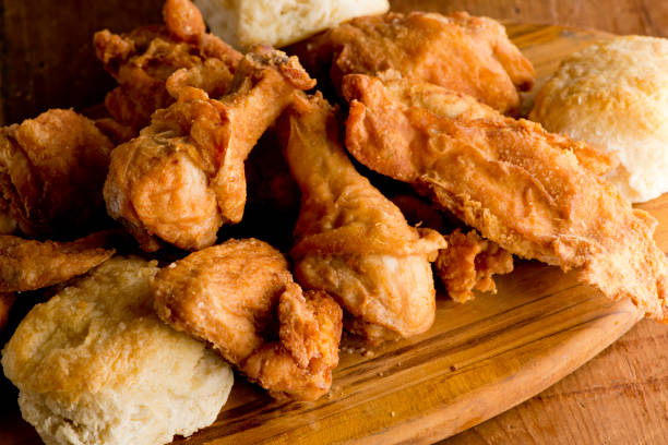 istock Fried Chicken, souther buttermilk fried chicken 1203173294