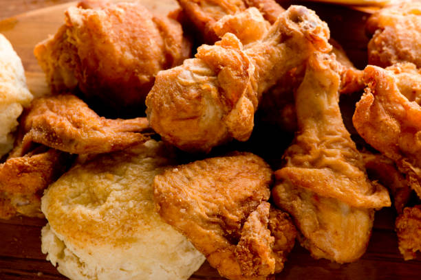 istock Fried Chicken, souther buttermilk fried chicken 1203173387