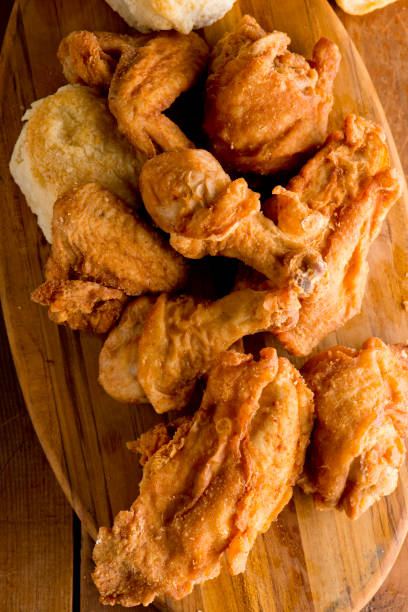 istock Fried Chicken, souther buttermilk fried chicken 1203173390