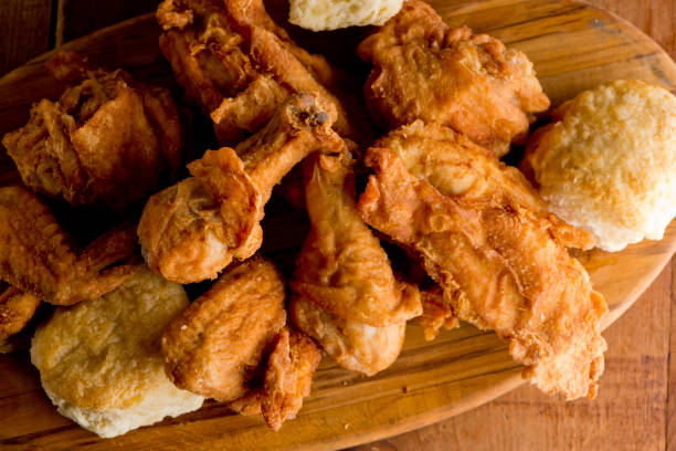 istock Fried Chicken, souther buttermilk fried chicken 1203173426