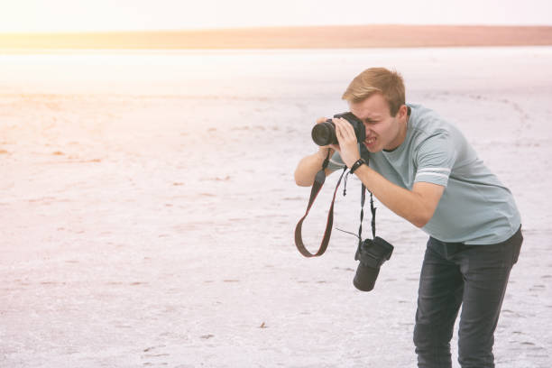 istock A photographer works with a model. 1203175489