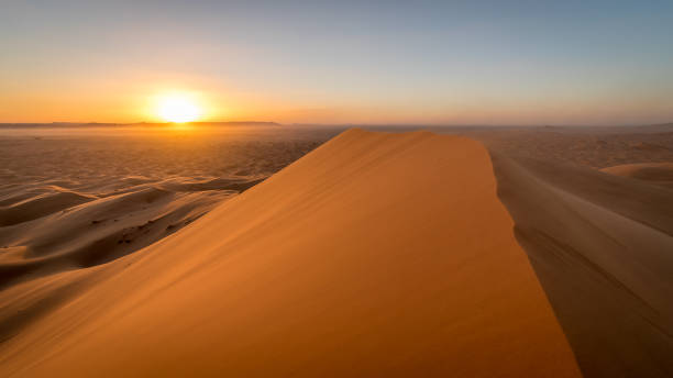 istock Sahara desert sunset, Erg Chebbi, Merzouga, Morocco 1203192068